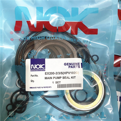 EX200 HPV102 Hydraulic Pump Seal Kit For Yellow Color