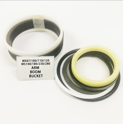 MS110 120 180 Boom Arm Bucket Seal Excavator Seal Kit Hydraulic Cylinder Oil Seals Spare Parts Boom Arm Bucket Seal