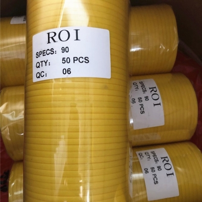 Yellow ROI PU Piston Rings Center Joint Seal Kit For E120B