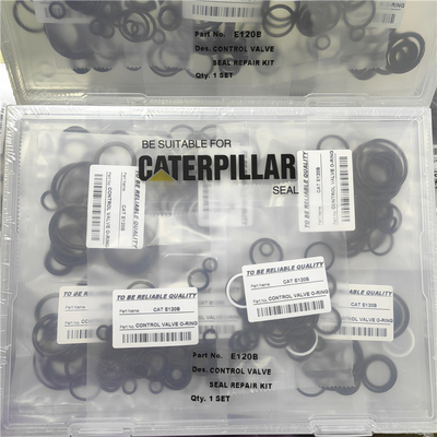 E70B E120B Excavator Main Control Valve Seal Kit Yellow Color