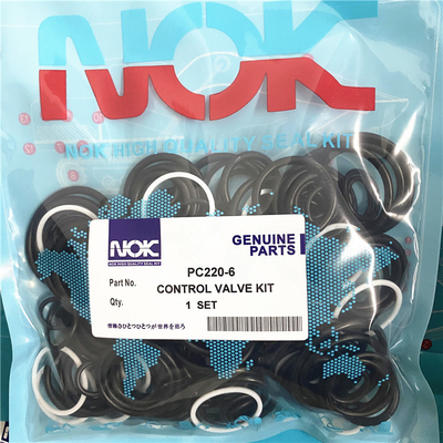 PC220 PC210 Control Valve Seal Kit Rubber Excavator O Rings