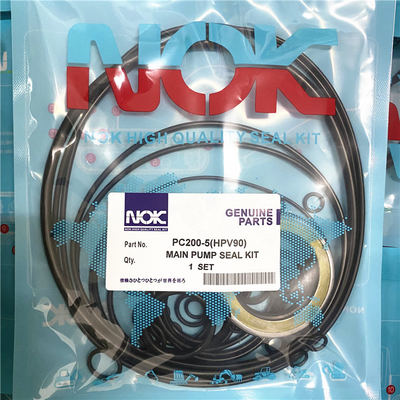 HPV90 PC200 Hydraulic Pump Seal Kit Rubber Green Color