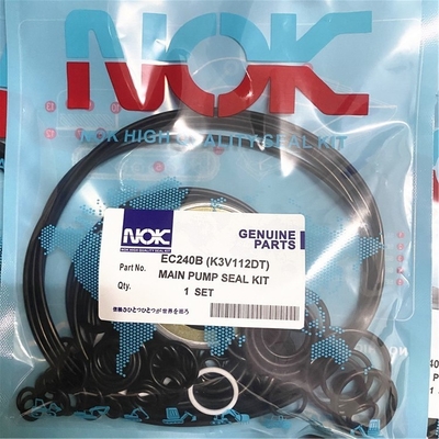 K3V112 EC EC240 Hydraulic Pump Seal Kit Ec210 Pilot Valve Rubber