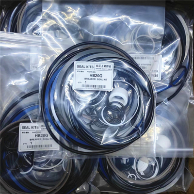 HB10G HB15G HB5G HB20G Hydraulic Rock Hammer Seal Kit For Crawler Excavator