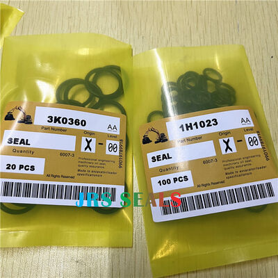 5H6734 6V6228 6V5266  3K0360 1H1023 NBR Black Oring for Hydraulic Cylinder Loader Lift Tift Steering Kit