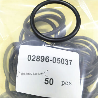 02896-05037 0289605037 Hydraulic Cylinder Loader Lift Tift Steering Seal Kit NBR Black Oring Seal